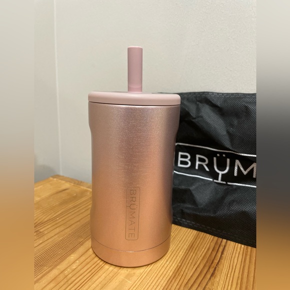 BRUMATE Other - BrüMate Rare HTF Rose Gold Slim Straw Tumbler limited edition